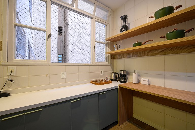 Lindo apartamento perto da praia de Copacabana