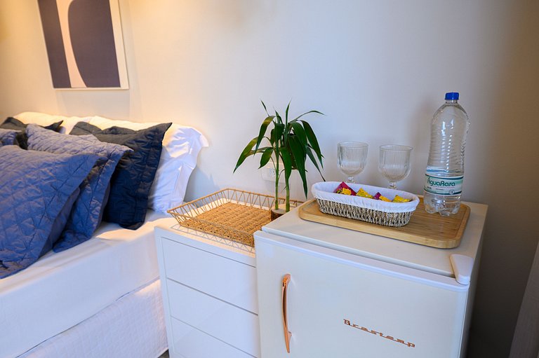 Lindo apartamento de frente para a praia do Leblon