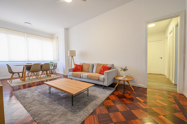 Lindo apartamento perto da praia de Copacabana