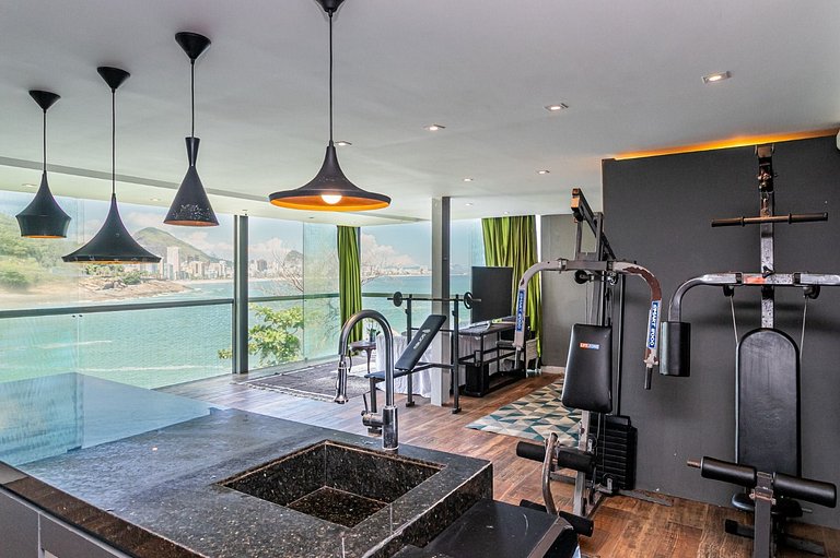 Casa com vista incrível para o Mar