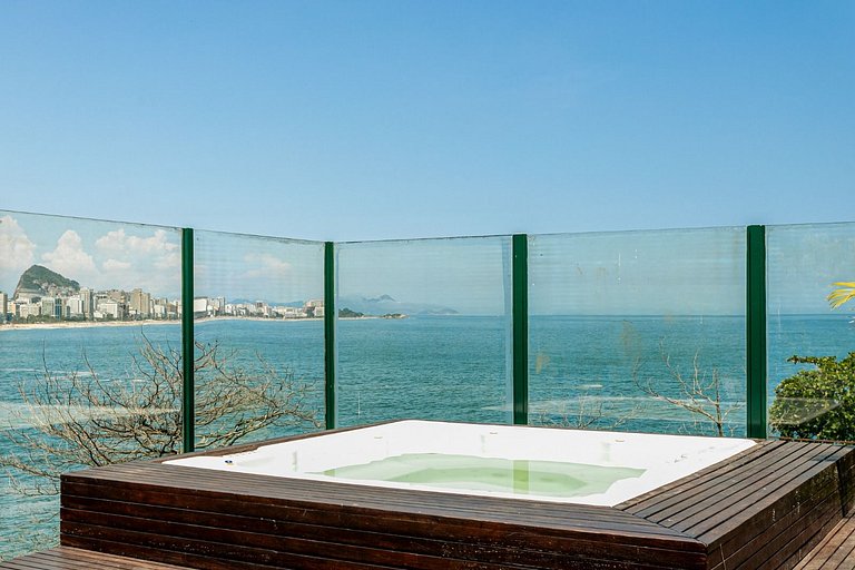 Casa com vista incrível para o Mar