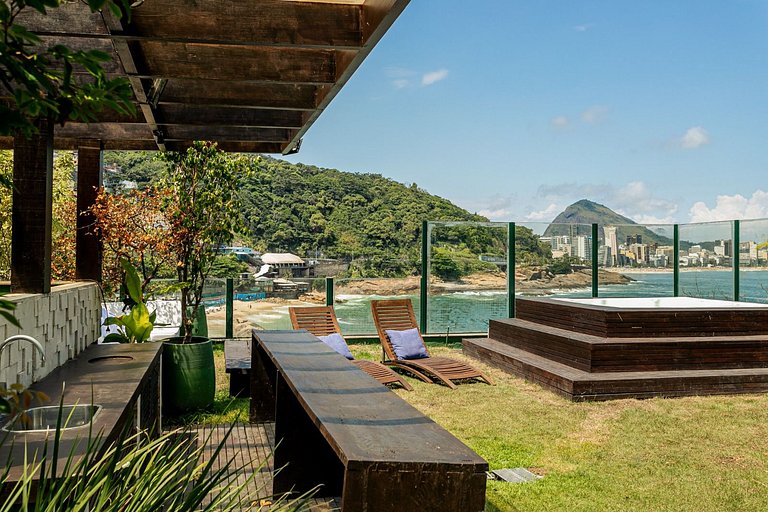 Casa com vista incrível para o Mar