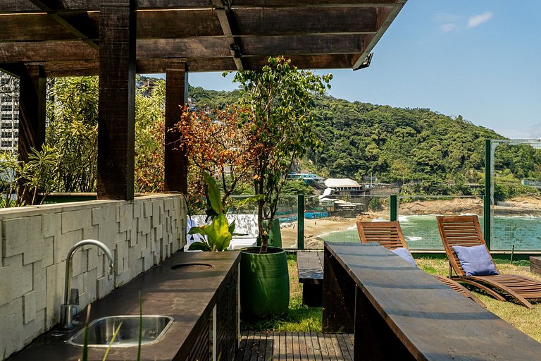 Casa com vista incrível para o Mar