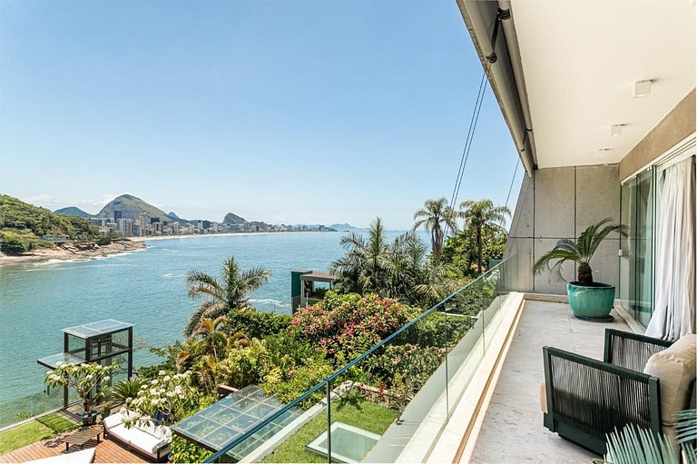 Casa com vista incrível para o Mar