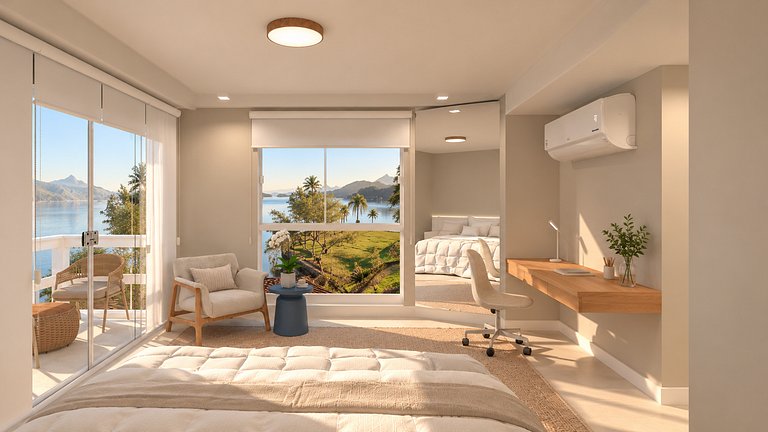 Casa Waimea - Linda casa com praia particular